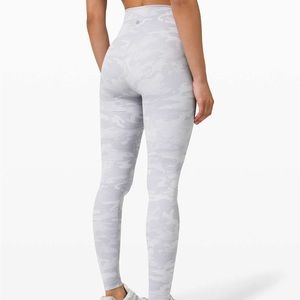 Lululemon Wunder Under White Camo - 4